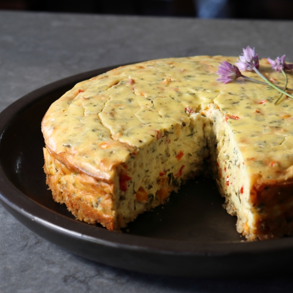 Savory Summer Cheesecake