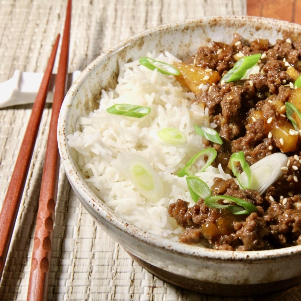 Teriyaki Ground Beef Skillet