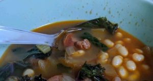 Sausage, Kale, and White Bean Soup