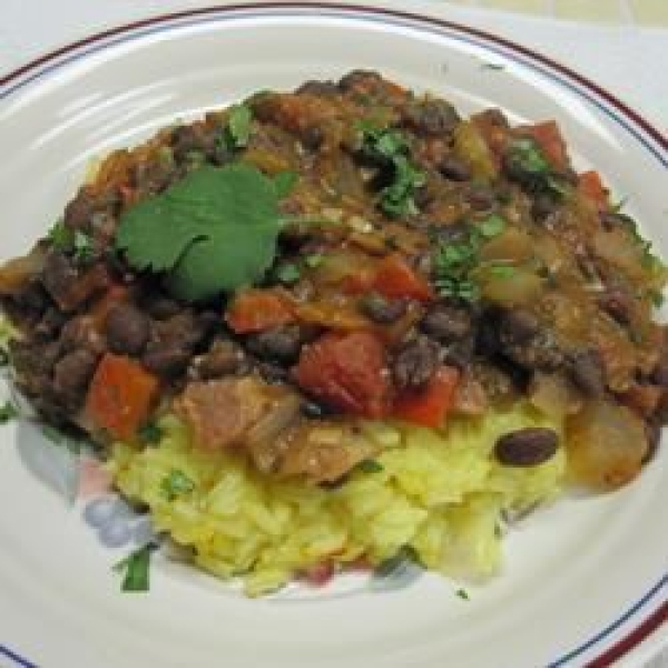 Emilia's Cuban Black Beans