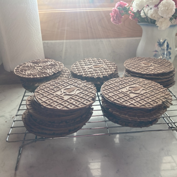 Chocolate Pizzelle