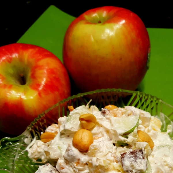 No Bake Candy Apple Salad