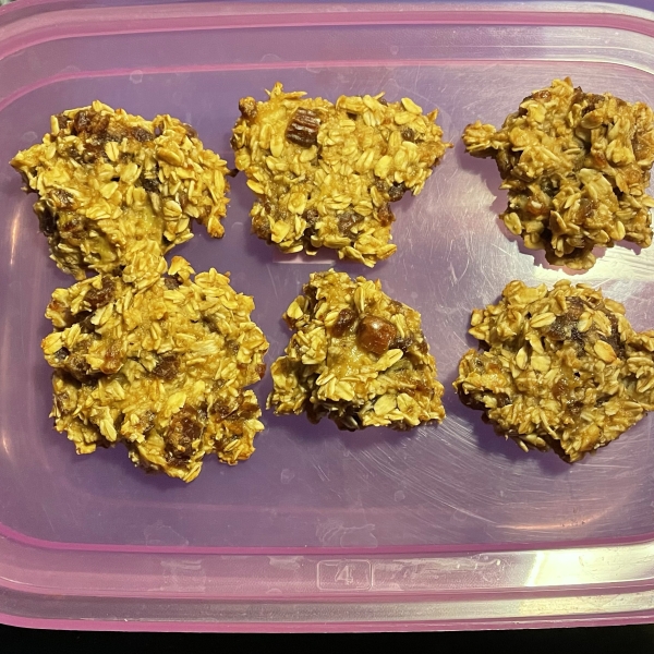 Healthy Banana Cookies