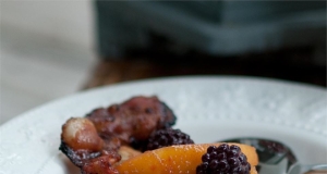 Spiced Blackberry and Peach Compote