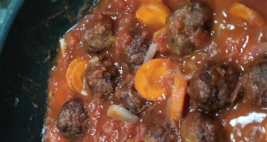 Applesauce Meatballs