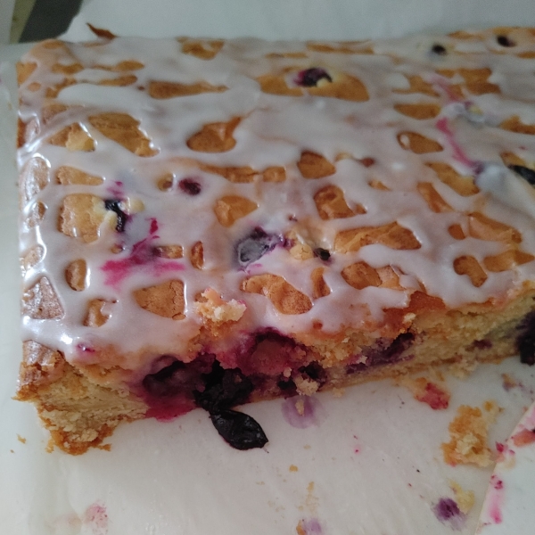 Lemon-Blueberry Blondie Bars