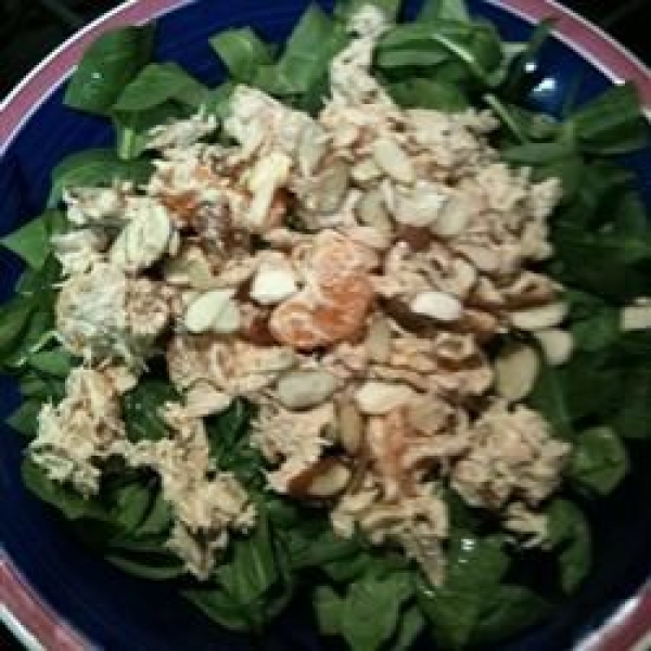 Orange Ginger Tuna Salad