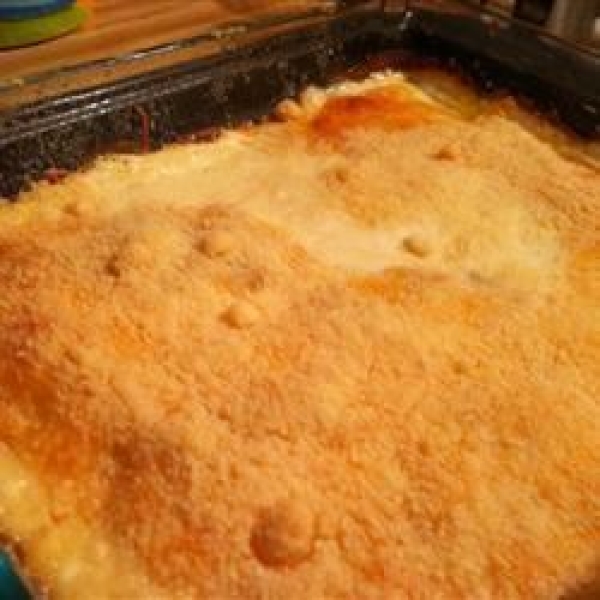 Double Cheesy Au Gratin Potatoes