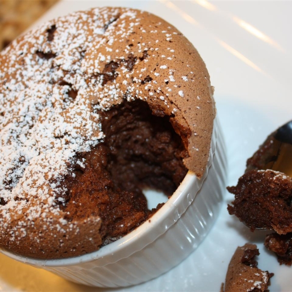 Chocolate Liqueur Souffles