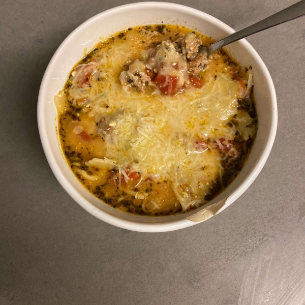 Italian Sausage and Pasta Soup