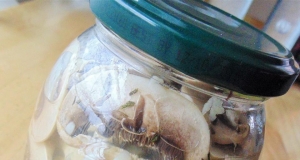 Lemony Pickled Mushrooms