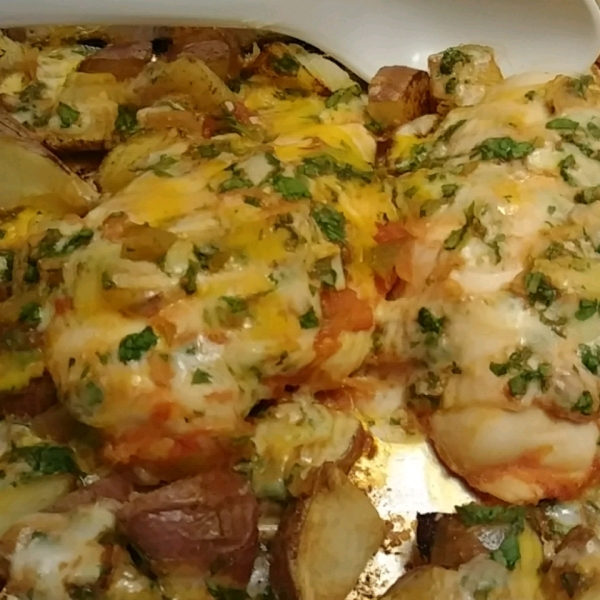 Monterey Chicken with Potatoes