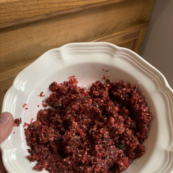 Cranberry Salsa