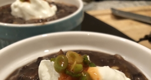 Quick and Easy Black Bean Soup