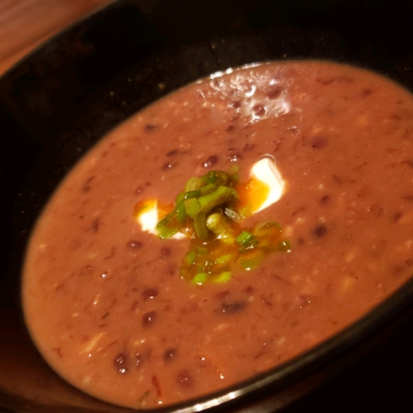 Quick and Easy Black Bean Soup