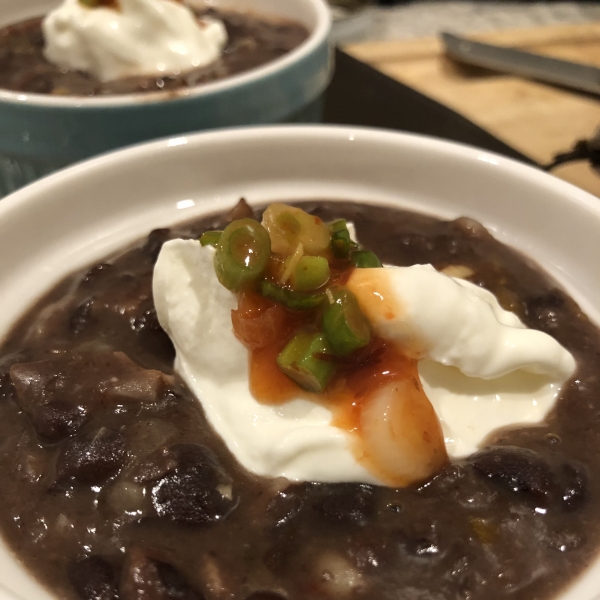 Quick and Easy Black Bean Soup