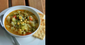 Simple Vegan Split Pea Soup