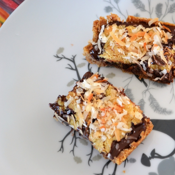 Choco-Coconut Bar Cookies