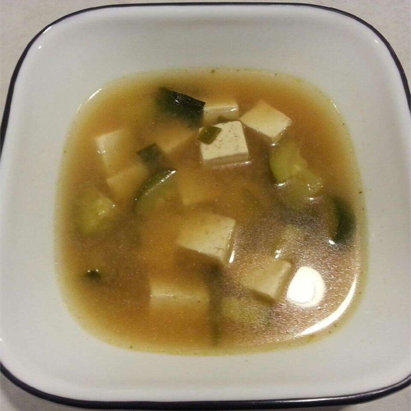 Korean Doenjang-Jjigae (Soybean Paste Soup)