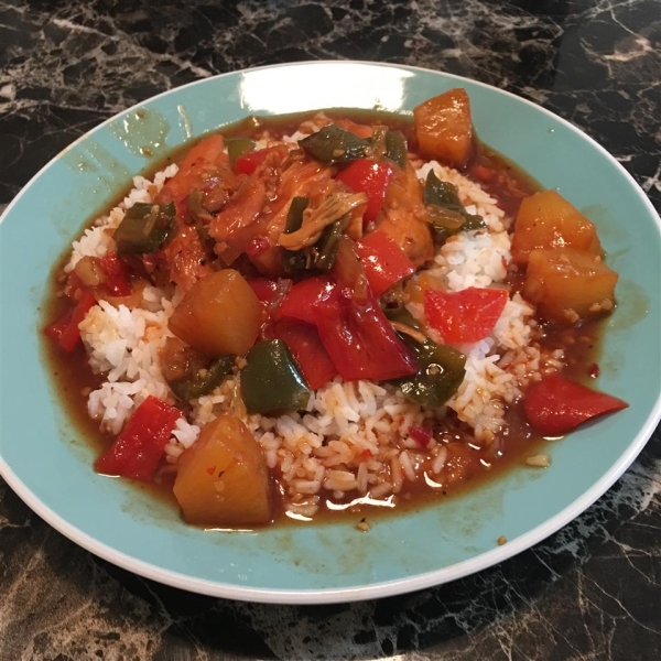 Slow Cooker Sweet and Sour Chicken