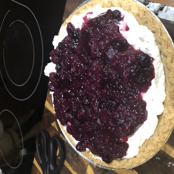 Blueberry Cream Cheese Pie