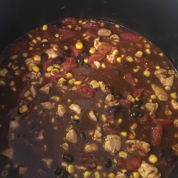 Fifteen Minute Chicken Chili