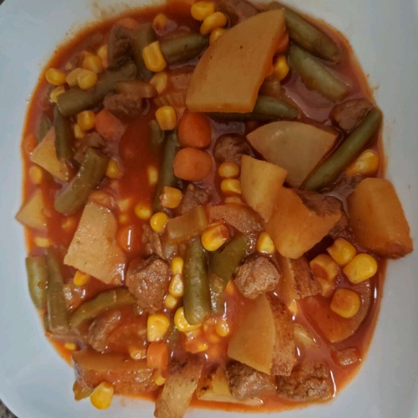 Homemade Vegetable Beef Soup