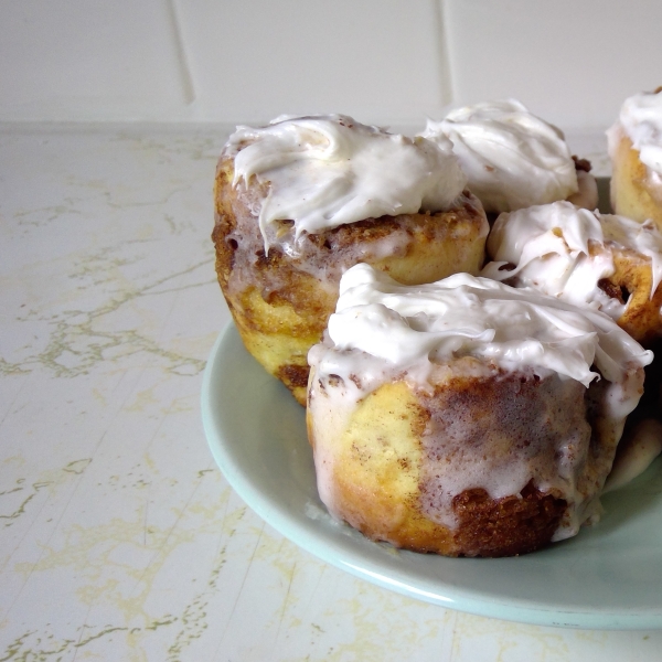 Small Batch Cinnamon Rolls (No Yeast)