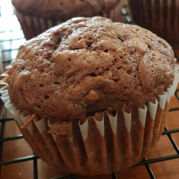 Chocolate Zucchini Muffins