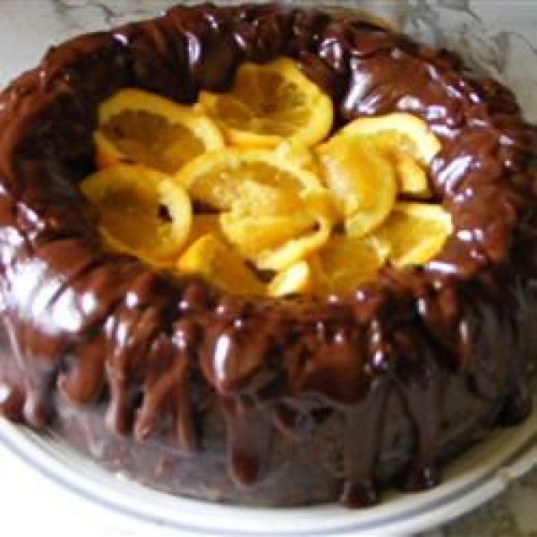 Dark Chocolate Orange Cake