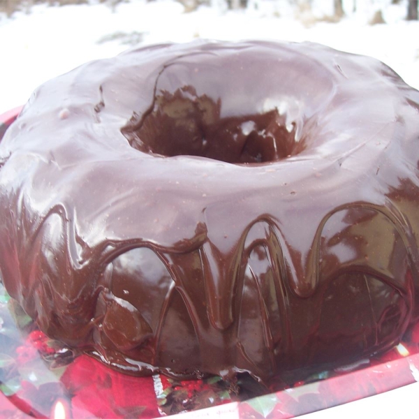 Dark Chocolate Orange Cake