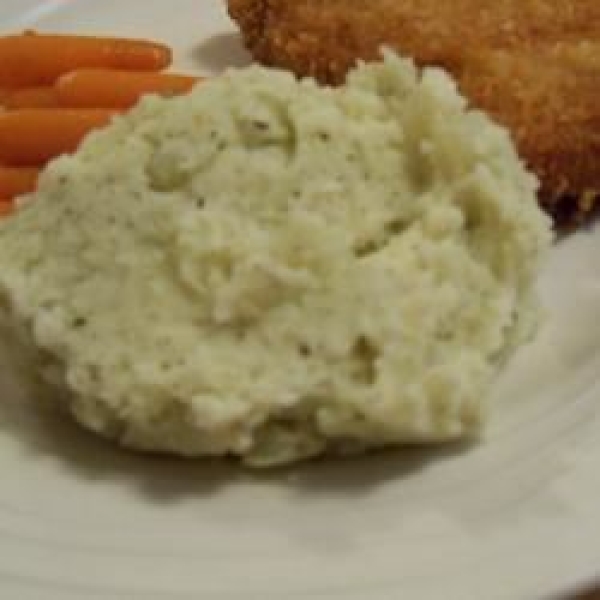 Yummy Pesto Mashed Potatoes