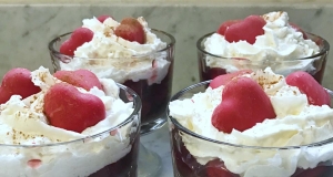 Quickie Chocolate Cherry Parfait