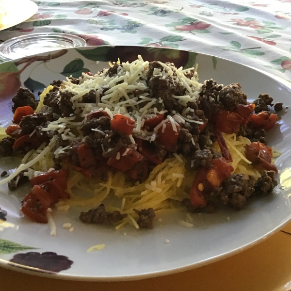 Spicy Spaghetti Squash