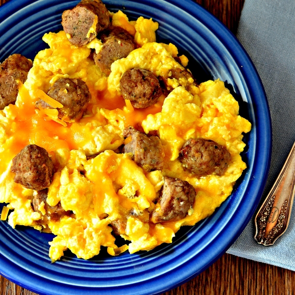 Sausage, Egg, and Cheese Scramble