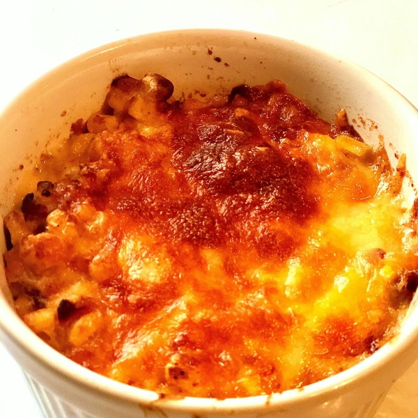 Cheesy Bacon Corn Casserole