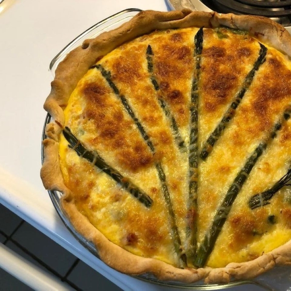 Asparagus Quiche