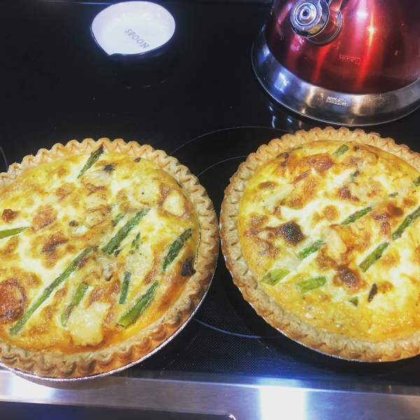 Asparagus Quiche