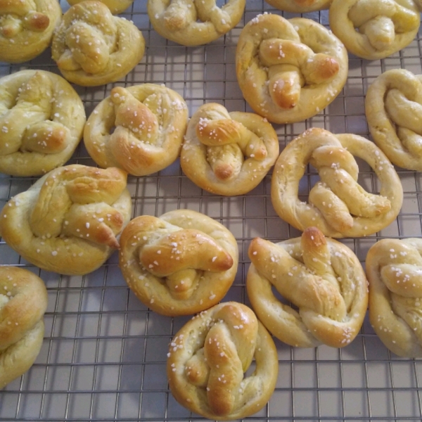 Soft Homemade Pretzels