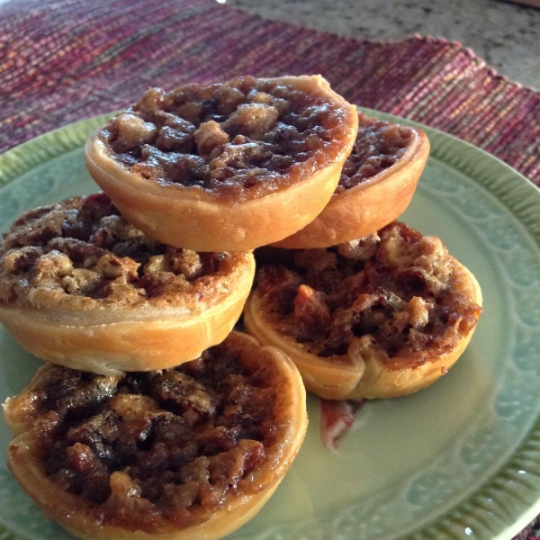 Pecan Cranberry Butter Tarts