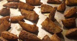 Cajun Spicy Potato Wedges