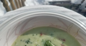 Spinach and Blue Cheese Soup