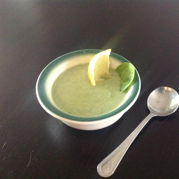 Spinach and Blue Cheese Soup