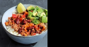 Mexican Turkey and Rice Bowl