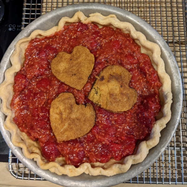 Summer Fresh Raspberry Pie