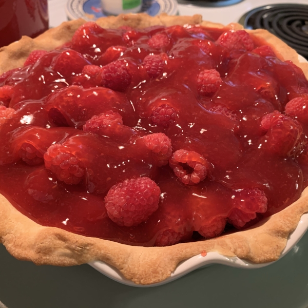 Summer Fresh Raspberry Pie