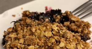 Frozen Blueberry Crisp