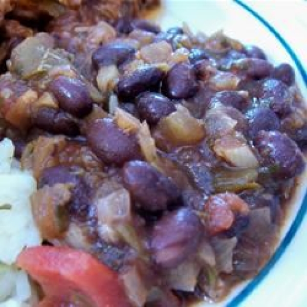 Robin's Sweet and Spicy Black Beans