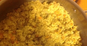 Rice Pilaf with Scrambled Eggs