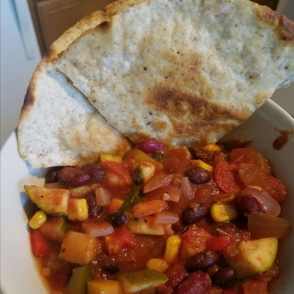 Hearty Vegan Slow-Cooker Chili